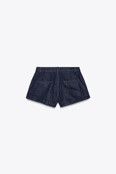 SHORTS EN DENIM ZW COLLECTION - Bleu de Zara - Image 6