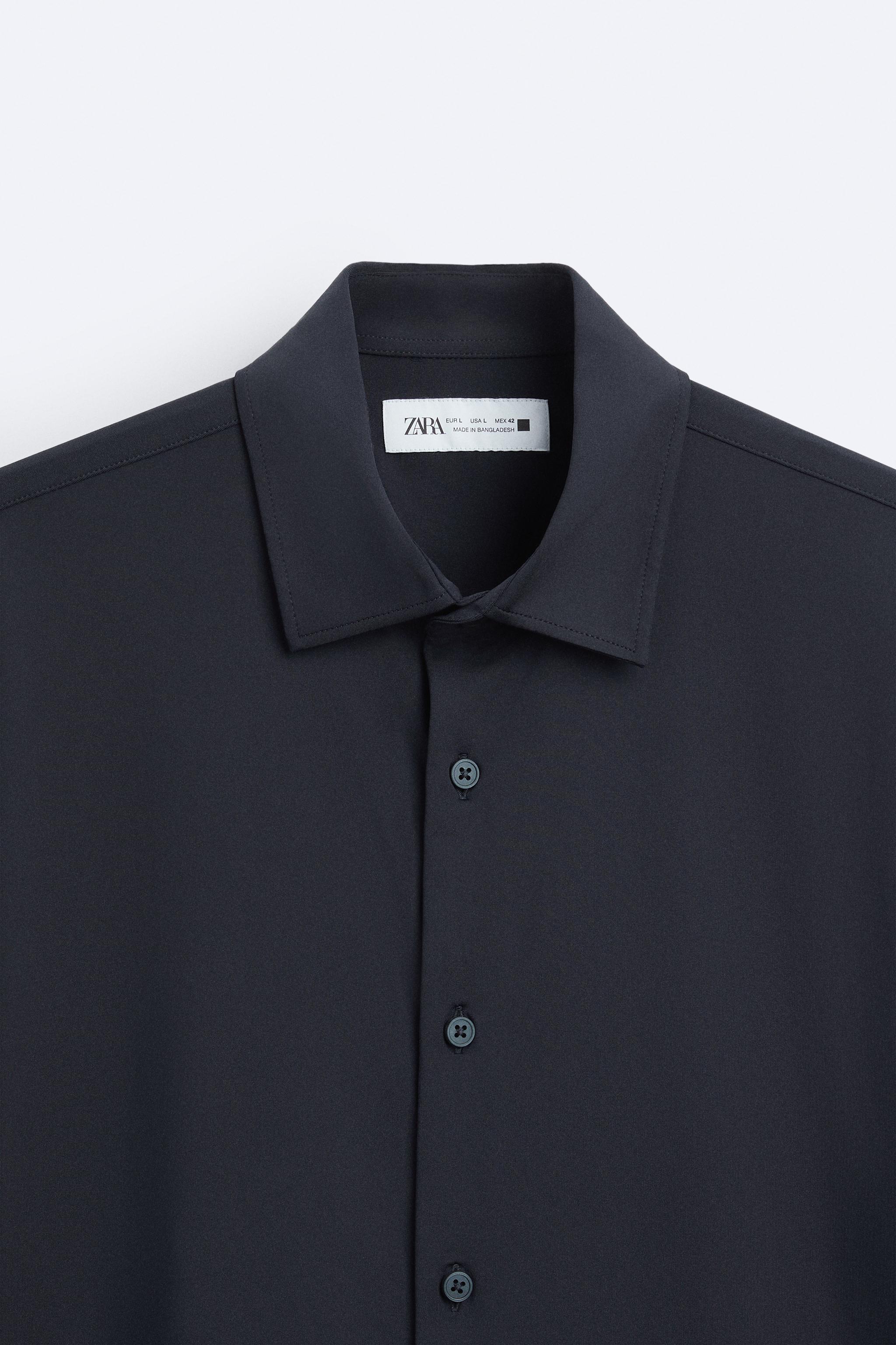 Camisa elastica online zara