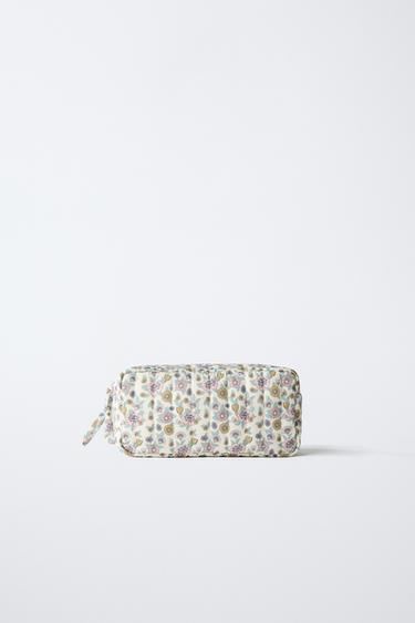 Zara FLORAL TOILETRY BAG - Pink - Image 0