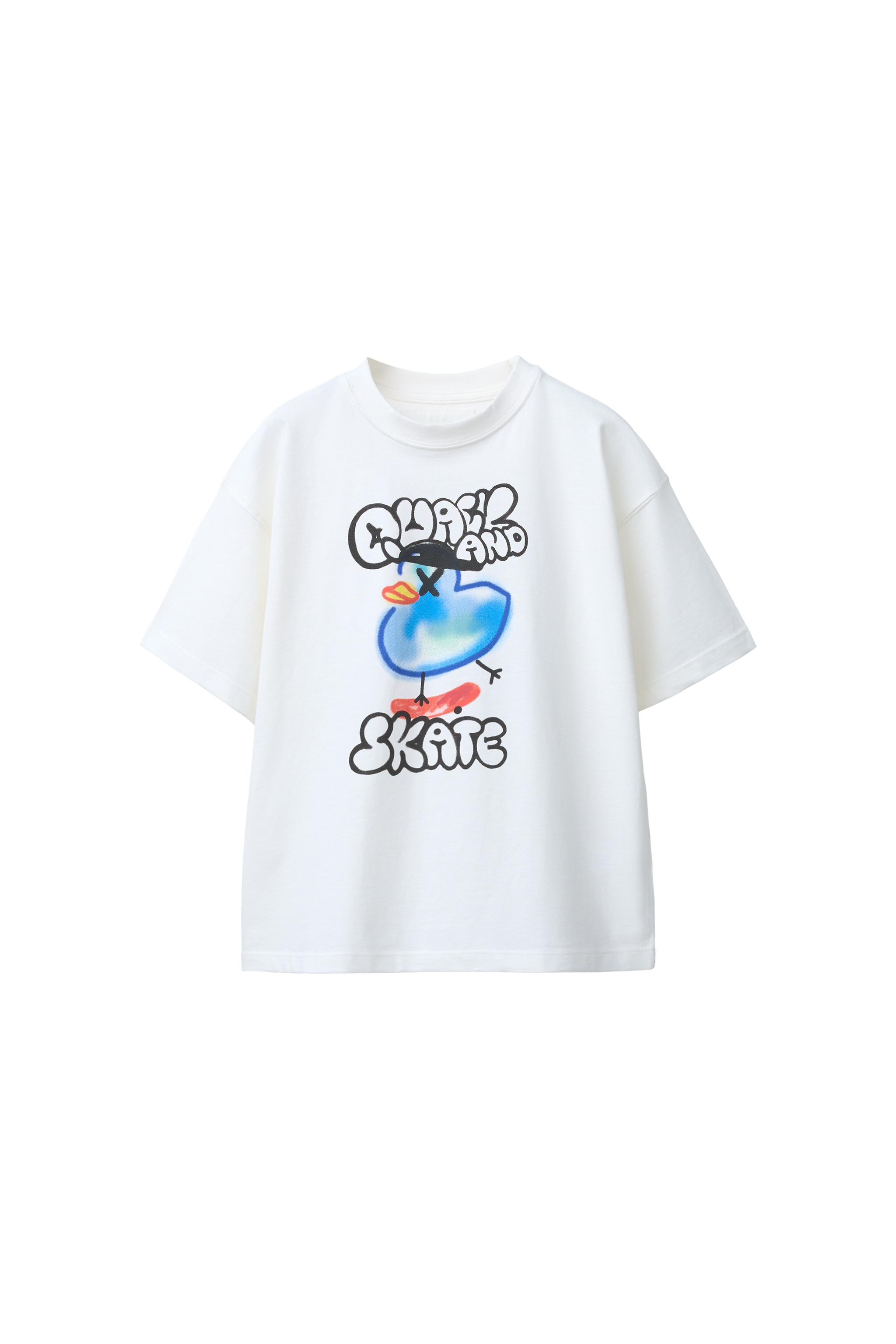 GRAFFITI DOLL T-SHIRT - Oyster-white | ZARA South Africa