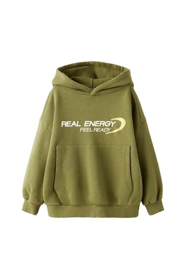 SUDADERA ESTAMPADO TEXTO