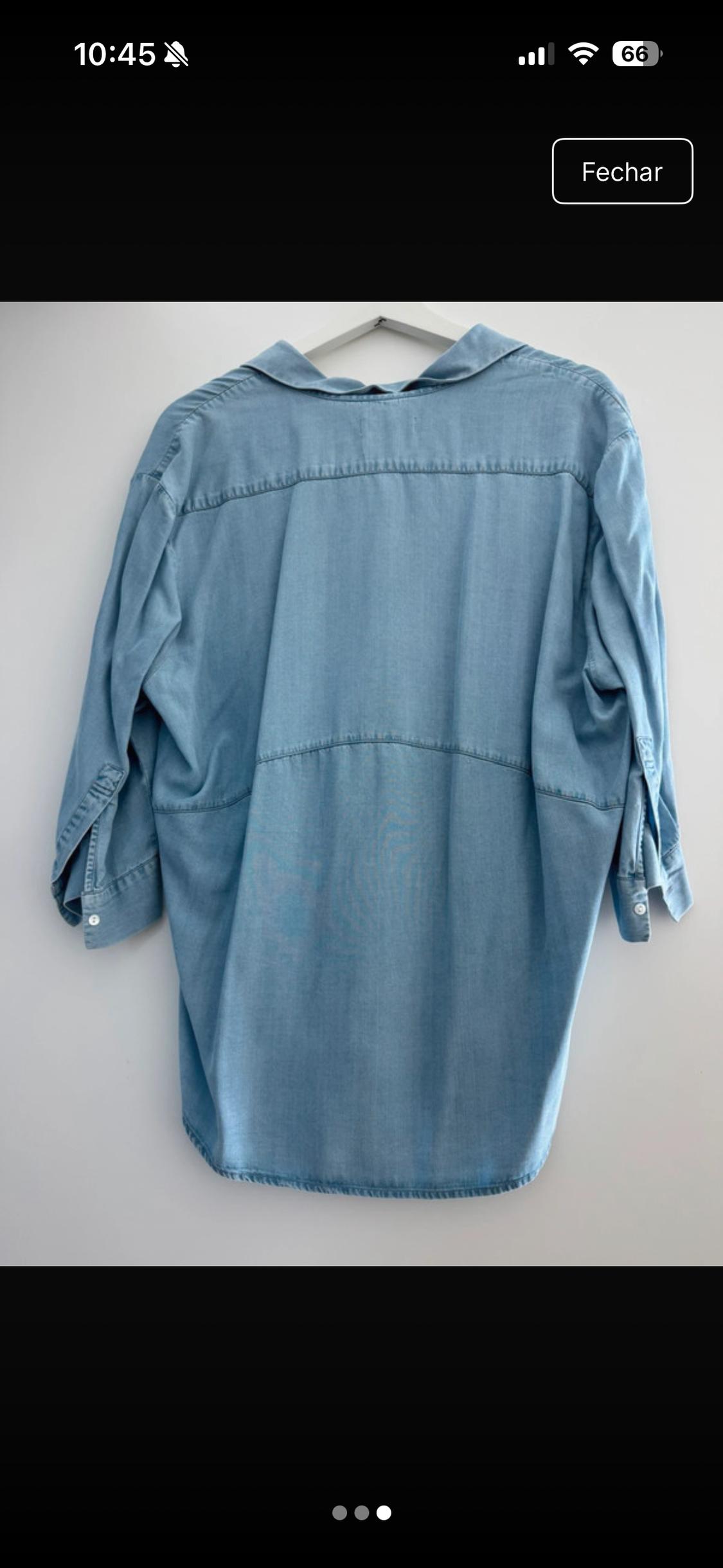 FLOWING V-NECK BLOUSE - Image 2