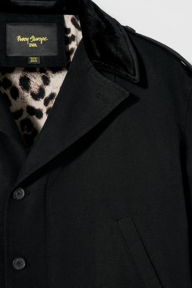 BLOUSON EN COTON ET LIN BOBBY GILLESPIE X ZARA - Noir de Zara - Image 3