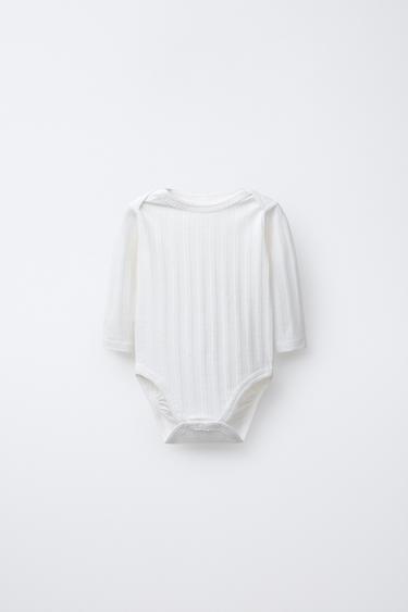 6 MONTHS-3 YEARS/ 3-PACK OF LONG SLEEVE BODYSUITS - Pink by Zara - Image 1