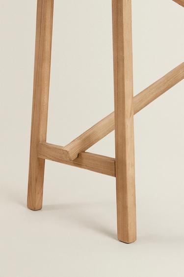 CONSOLE EN BOIS ORME - Beige clair de Zara - Image 4