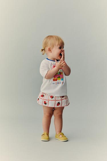 CASA LAWA X ZARA KIDS ՏՊԱԳՐՎԱԾ ՇԱՊԻԿ - Սպիտակ Zara-ից