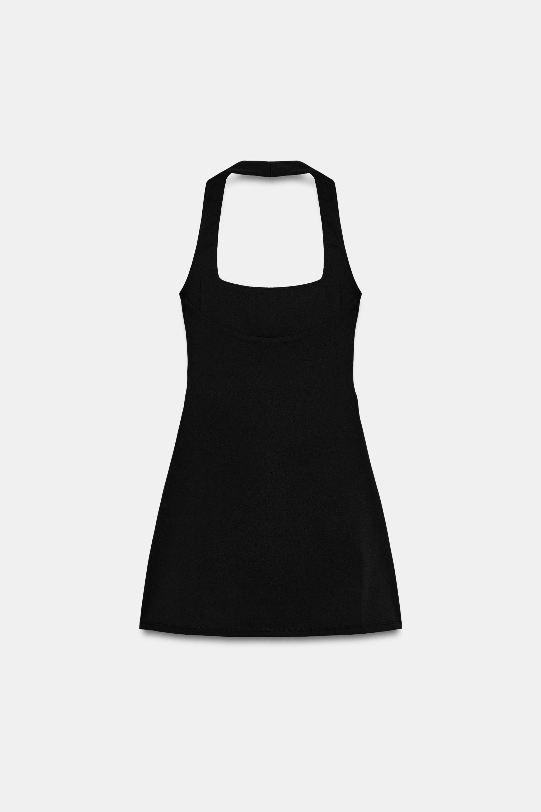 ROBE COURTE HALTER