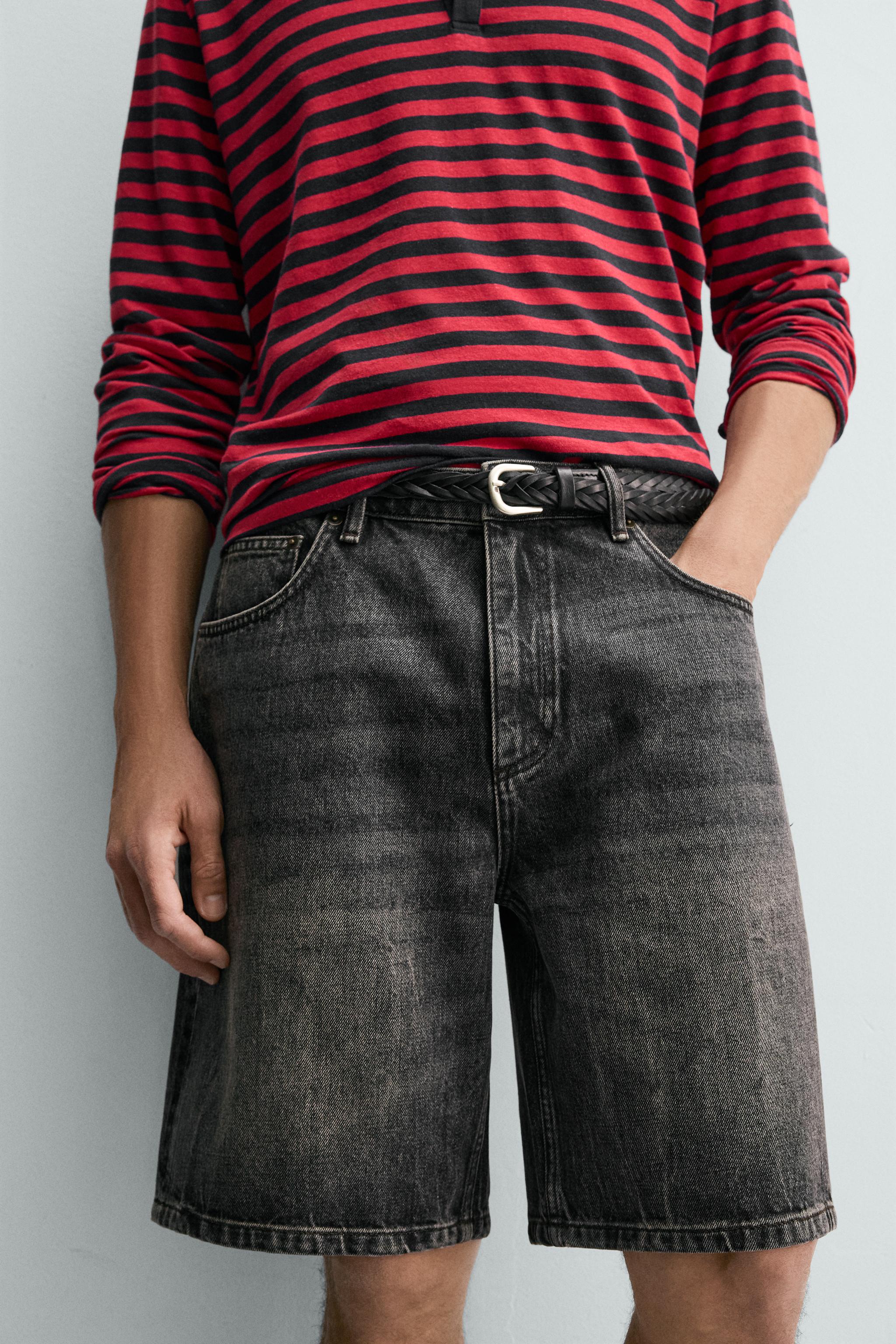 BERMUDA EN JEAN RELAXED FIT