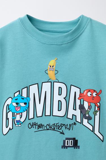 GUMBALL CARTOON NETWORK™ PRINT T-SHIRT - Blue by Zara - Image 2