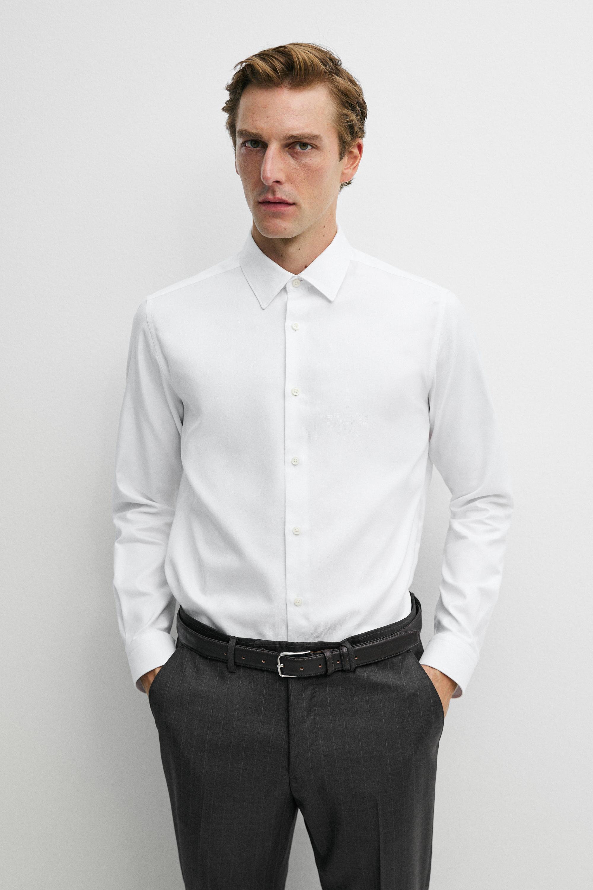 Chemise oxford slim 100 % coton