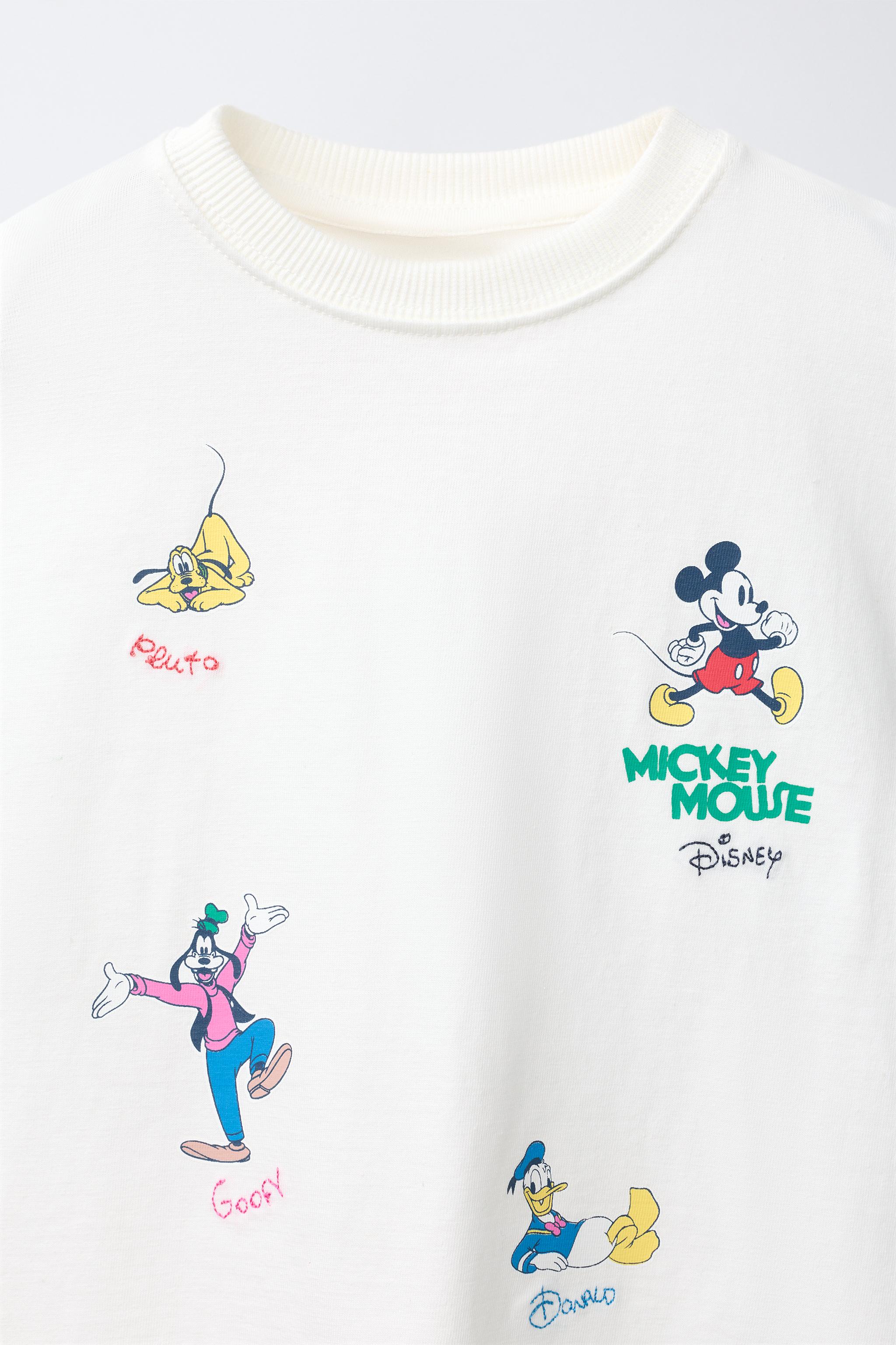 Детские шорты Zara MICKEY MOUSE © DISNEY T-SHIRT & BERMUDA SHORT SET — фото 3