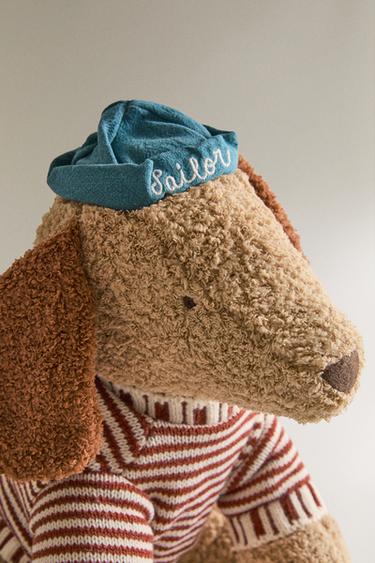 KIDS' SOFT TOY DOG - Brown by Zara - Image 1