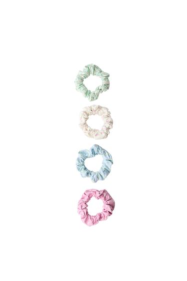 PACK CUATRO COLETEROS RAYAS Y FLORES - Multicolor de Zara