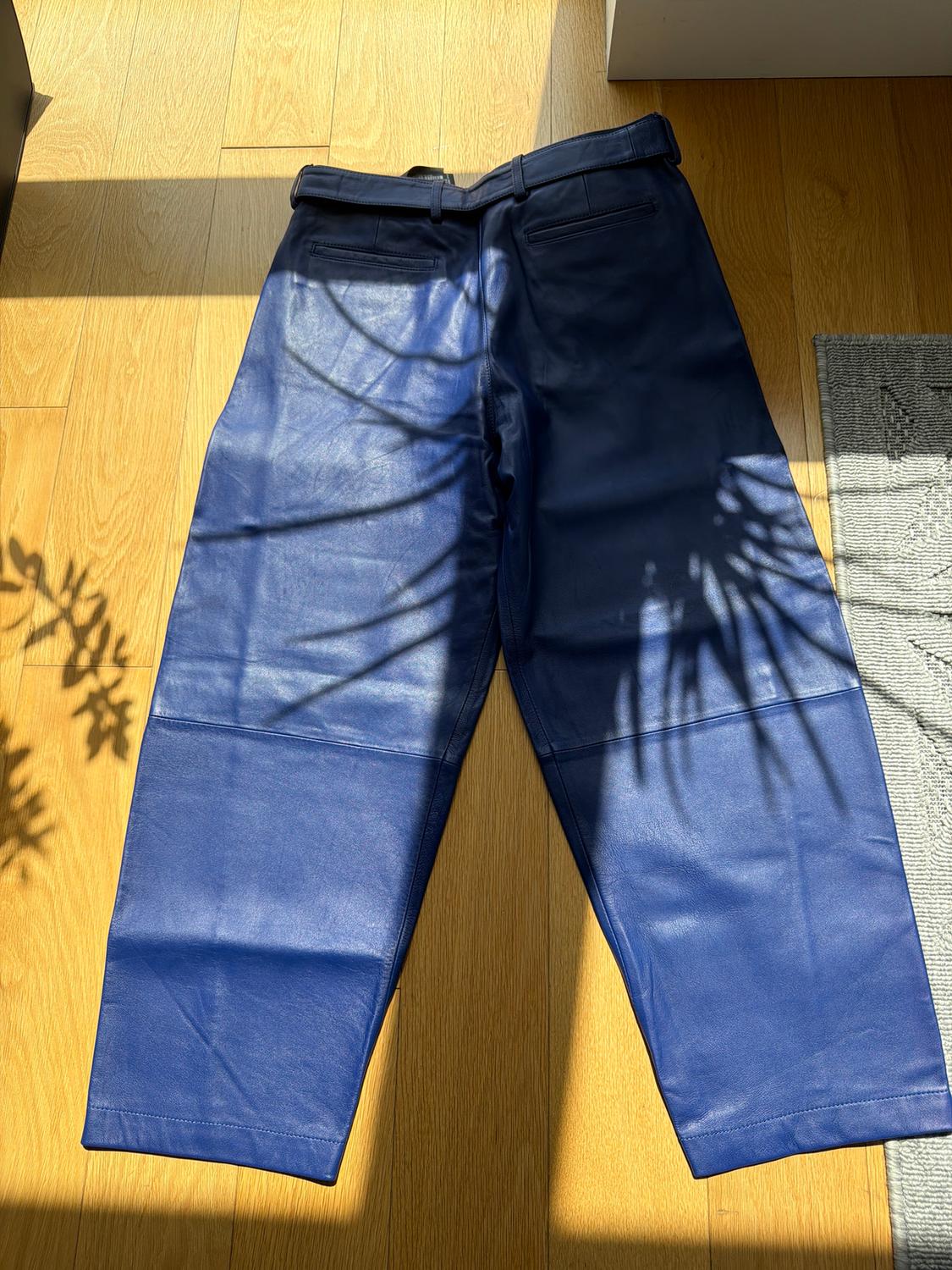 BELTED LEATHER PANTS LIMITED EDITION - Image 4