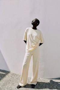 DÖKÜMLÜ OVERSIZE T-SHIRT
