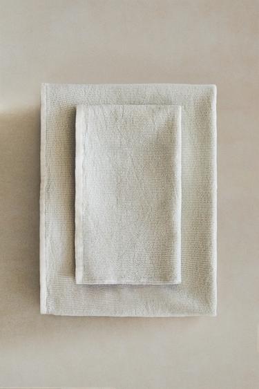 TOALLA BAÑO WAFFLE MINI - Verdoso de Zara