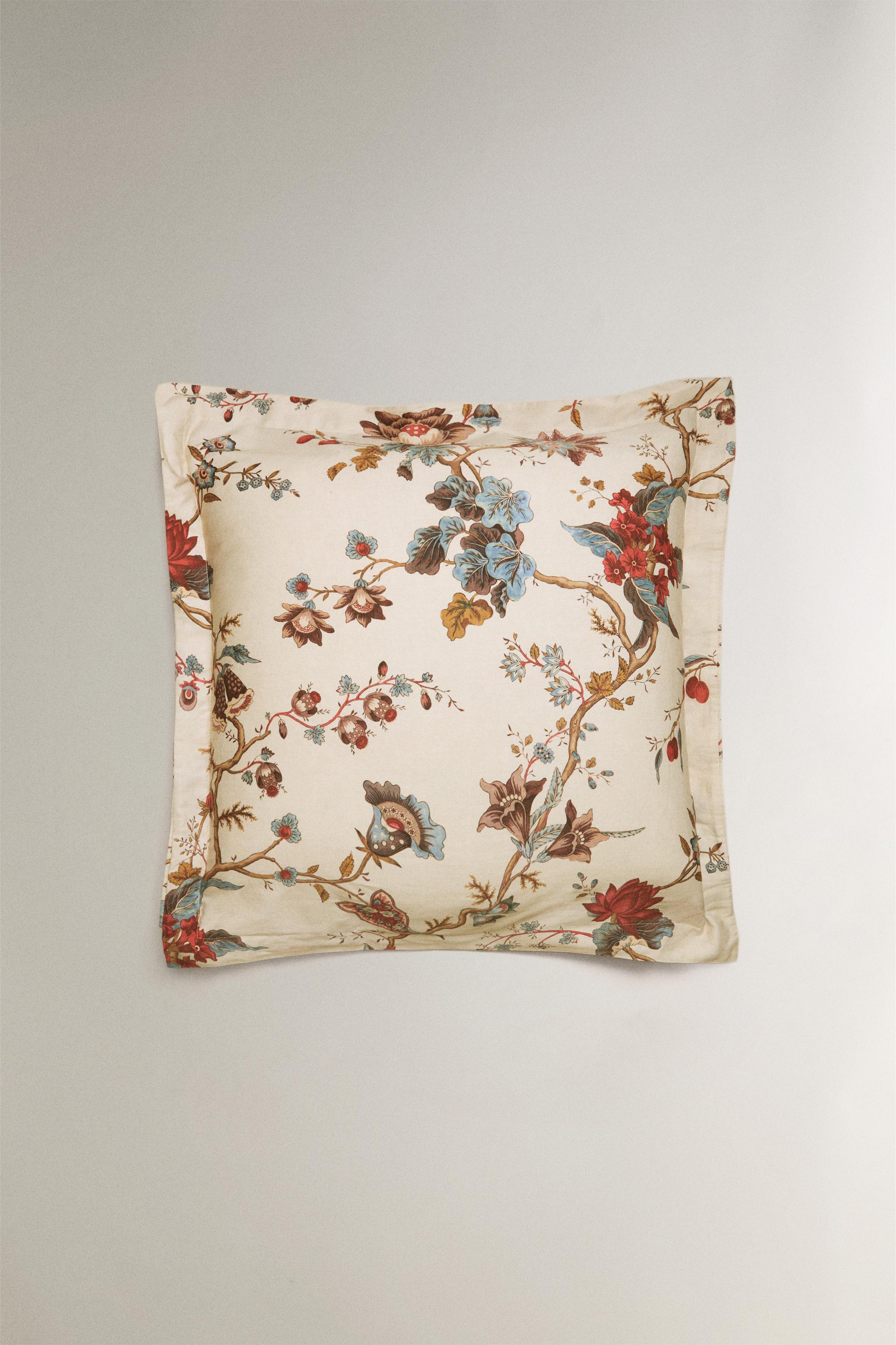 KATHARINE POLE FLORAL SATEEN PILLOWCASE