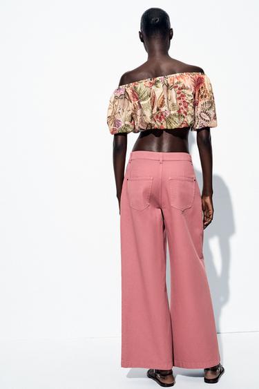 JEAN Z1975 PLIS TAILLE NORMALE - MARSALA de Zara - Image 4