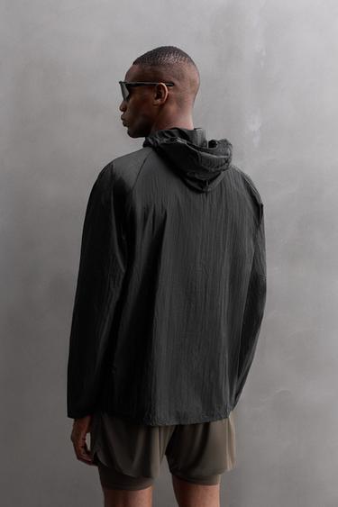 WINDBREAKER JACKET - Black by Zara - Image 2