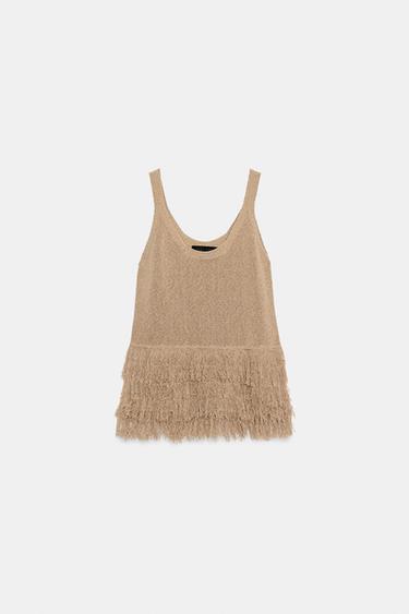 TOP PUNTO FLECOS - Cuerda de Zara