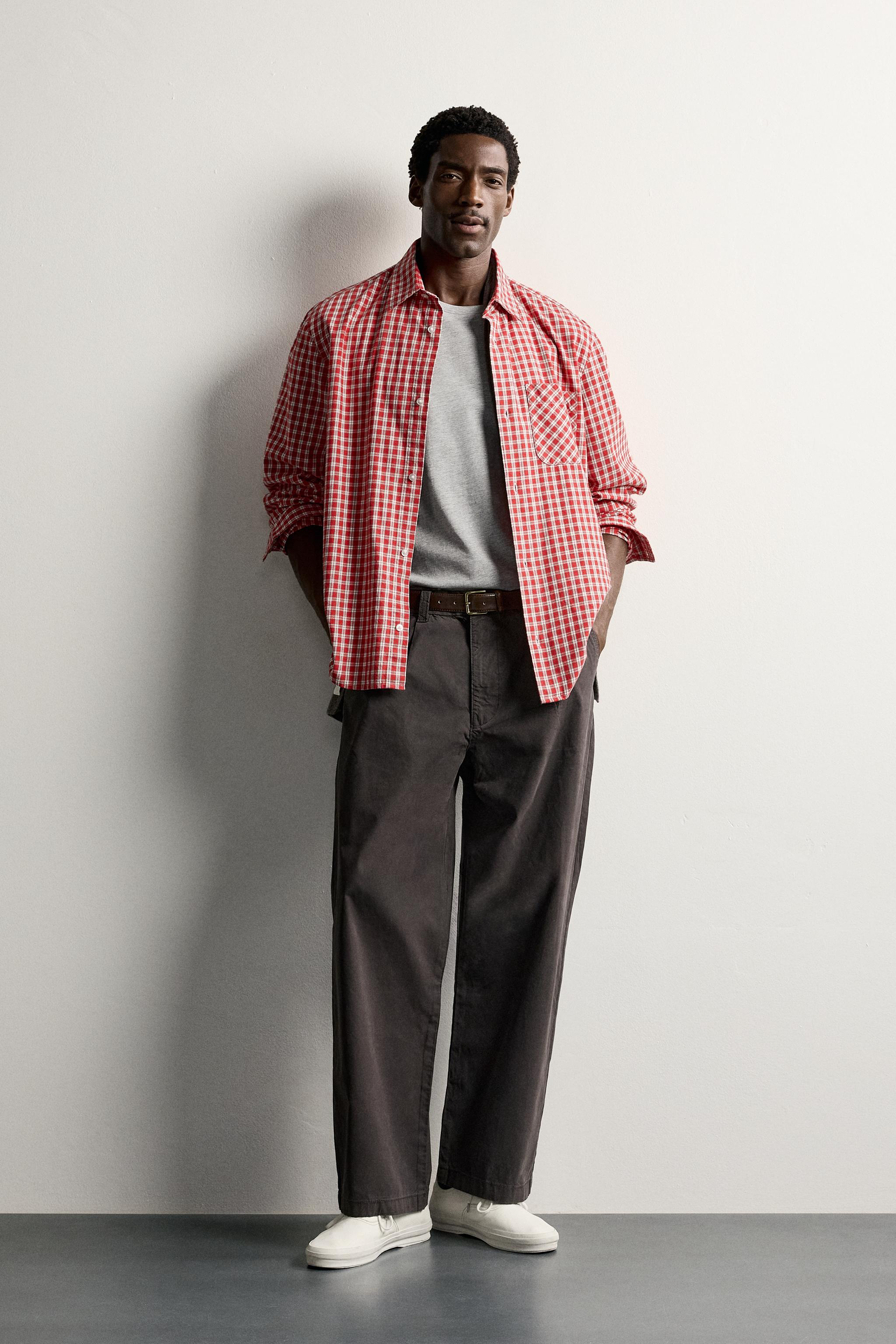 PANTALON CHINO RELAXED FIT PLIS