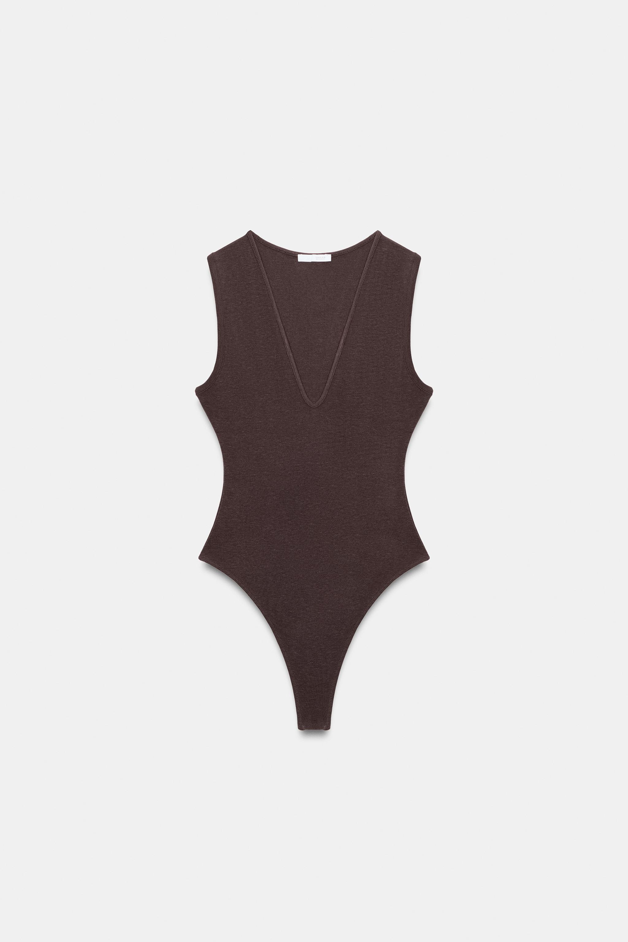 V YAKA VÜCUDA OTURAN BODY - Görsel 4