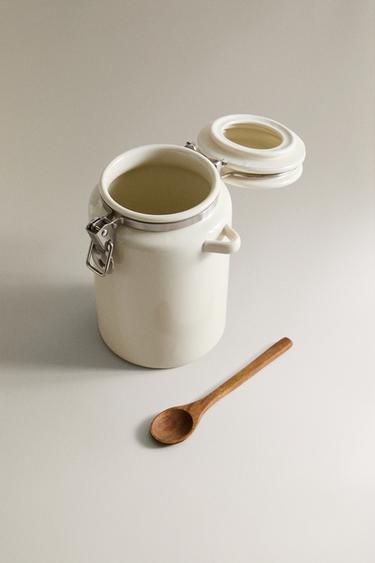 POT CÉRAMIQUE CUILLÈRE - Crème de Zara - Image 4