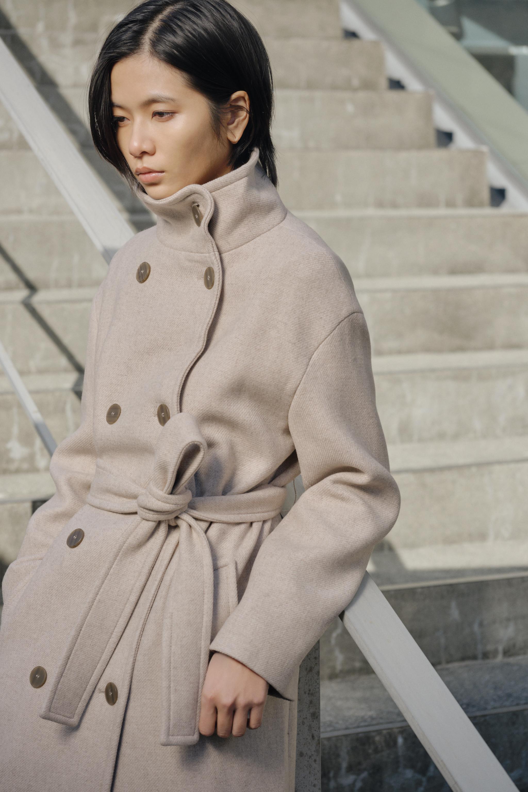 レディースオーバーサイズコート | ZARA 日本