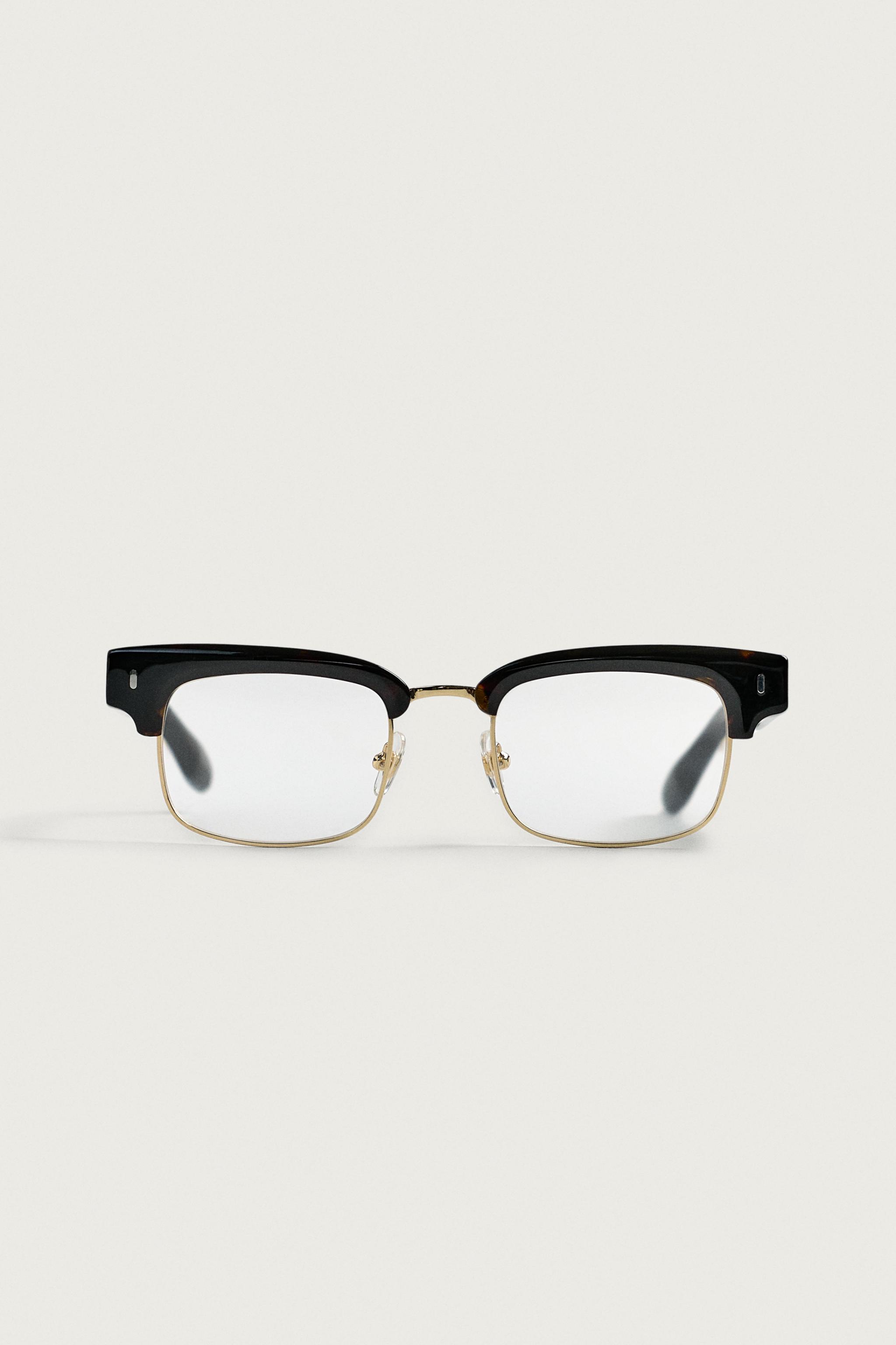 COMBINATION ACETATE GLASSES — Black