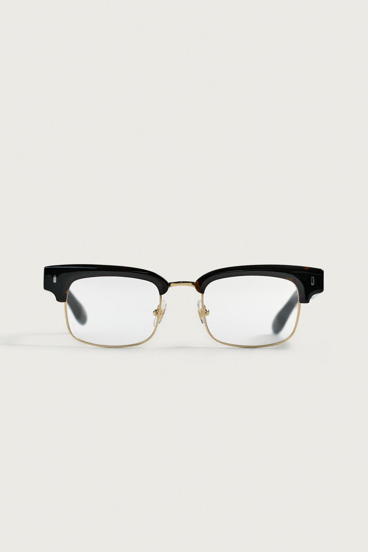 COMBINATION ACETATE GLASSES — Black