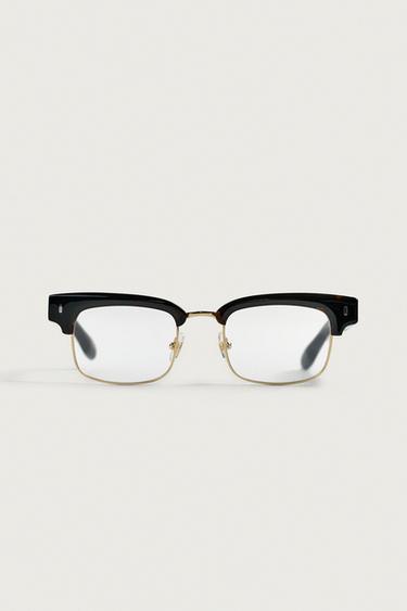 GAFAS ACETATO COMBINADO - Negro de Zara