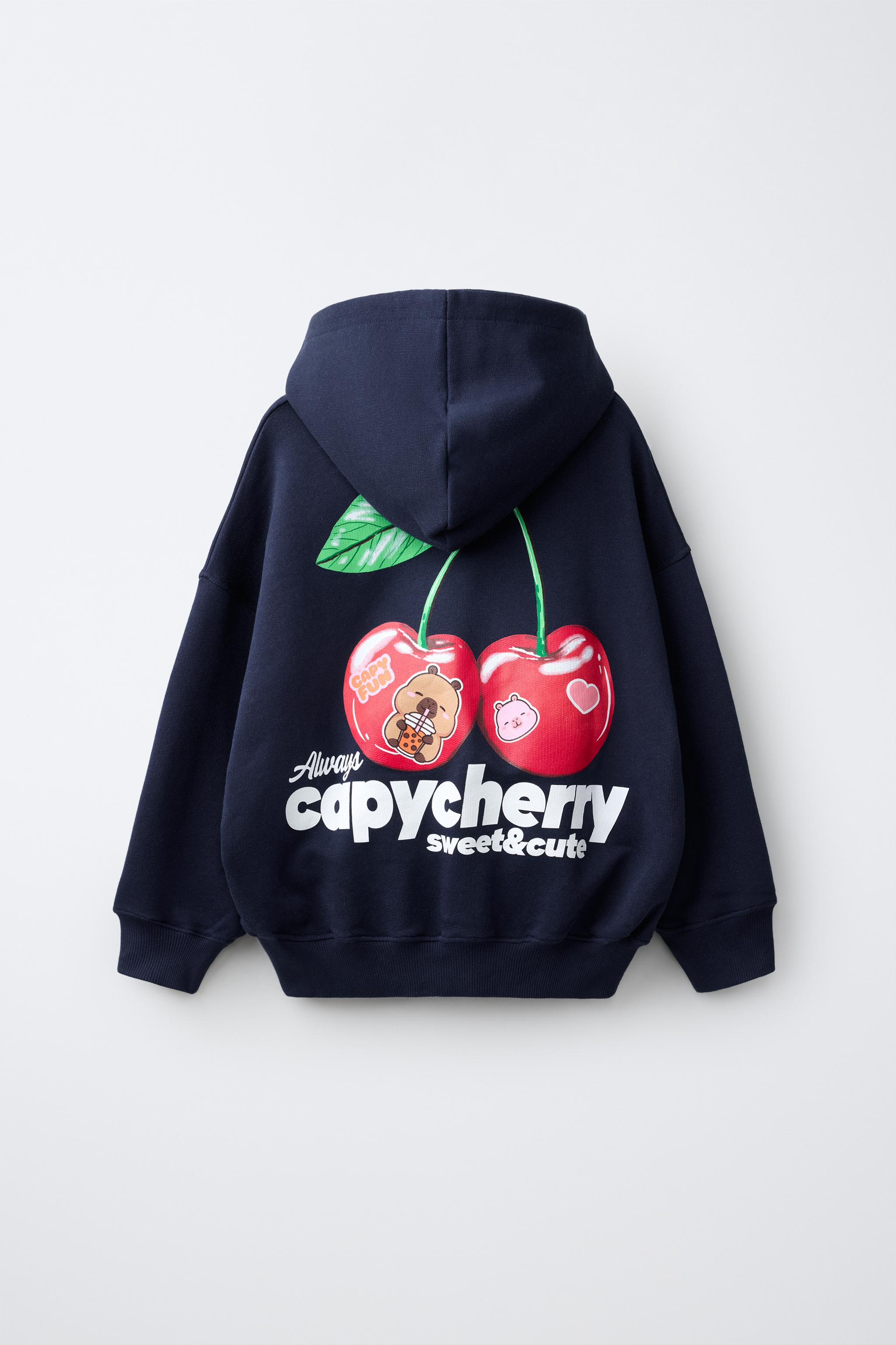 CAPIBARA CAPYFUN © フーディ - ネイビーブルー | ZARA Japan / 日本