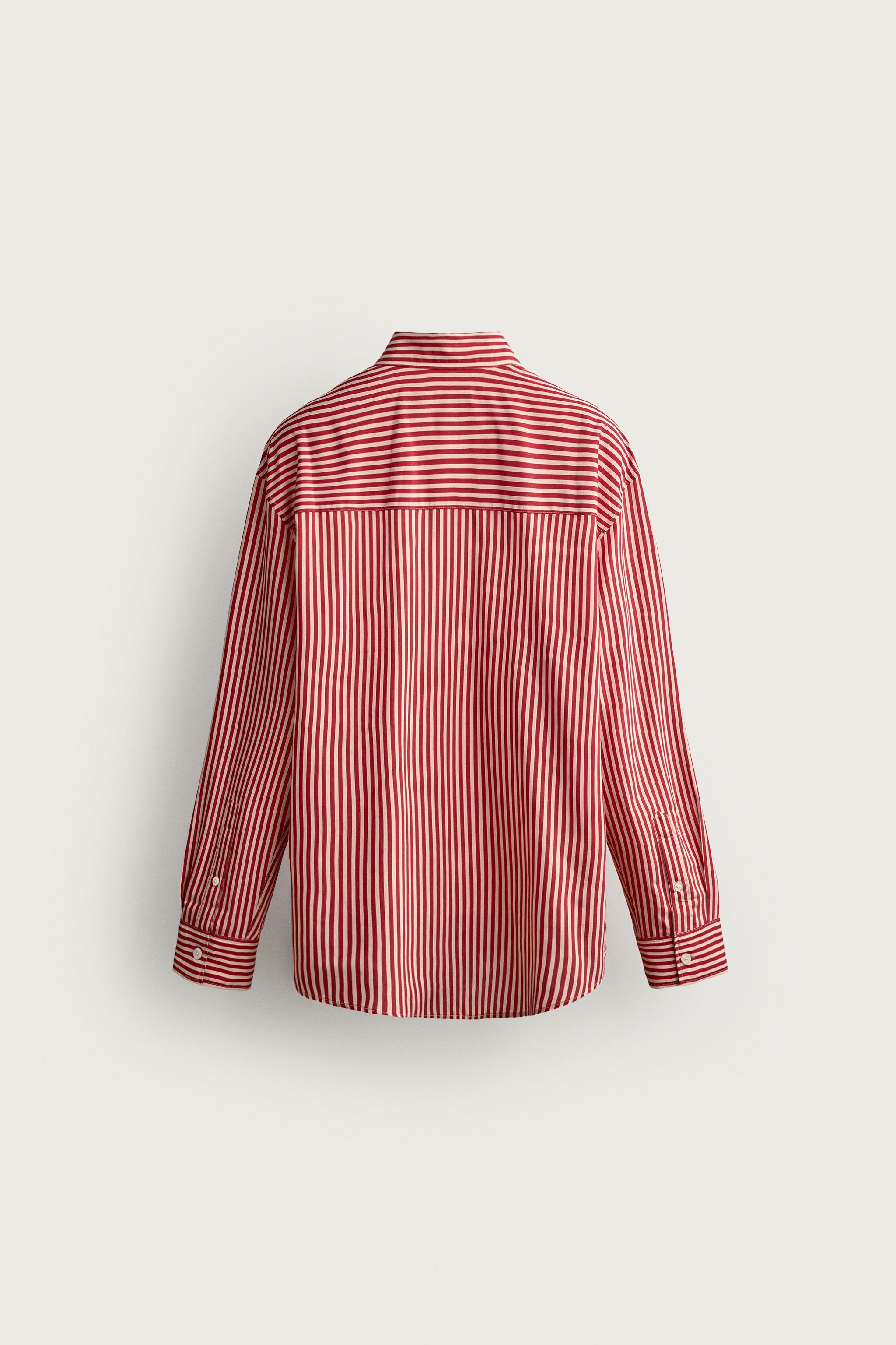 RELAXED FIT STRIPED SHIRT