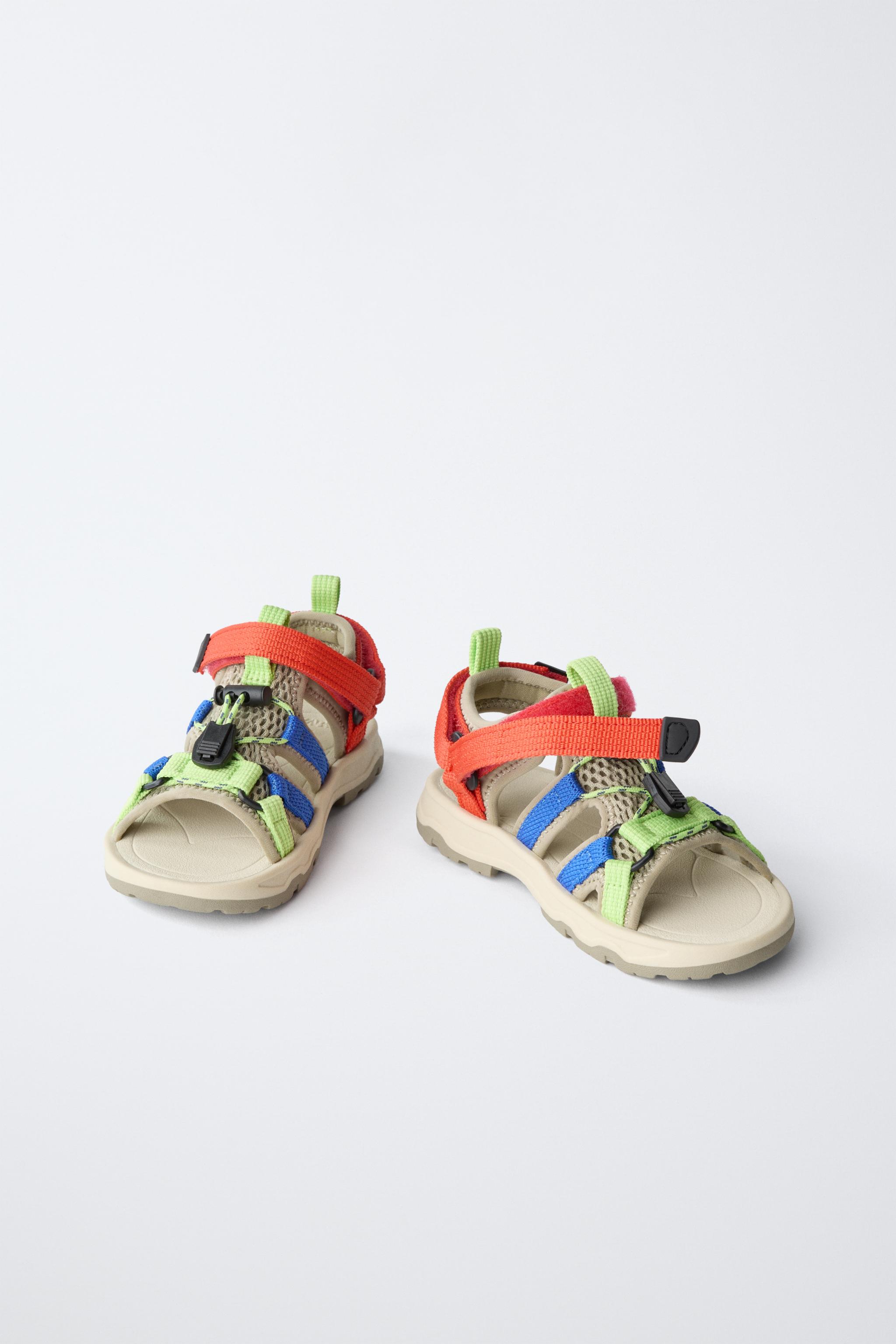 MULTICOLOR TECHNICAL SANDALS