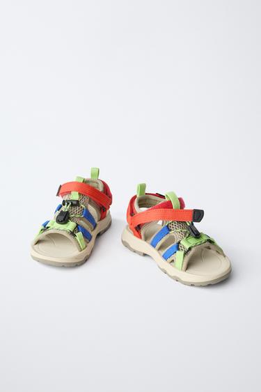 SANDALES TECHNIQUES MULTICOLORES - Multicolore de Zara - Image 2