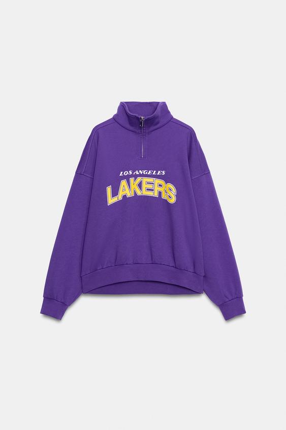 Zara NBA LAKERS DUKSERICA – Ljubičasta – Slika 0