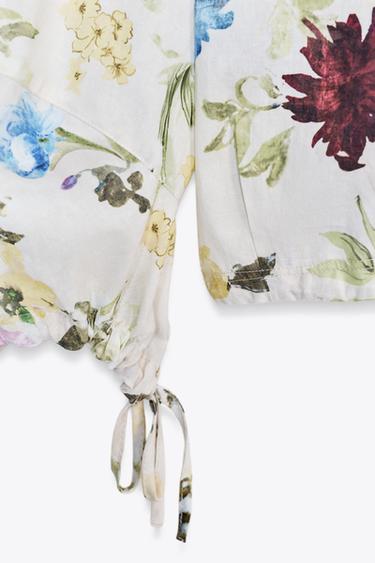 ZW COLLECTION FLORAL PRINT SHIRT - 029 by Zara - Image 8