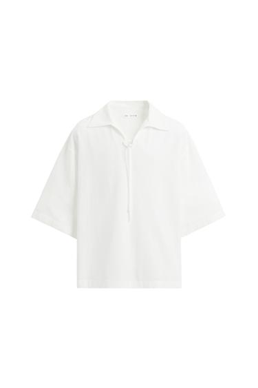 BOUCLÉ TEXTURE SHIRT