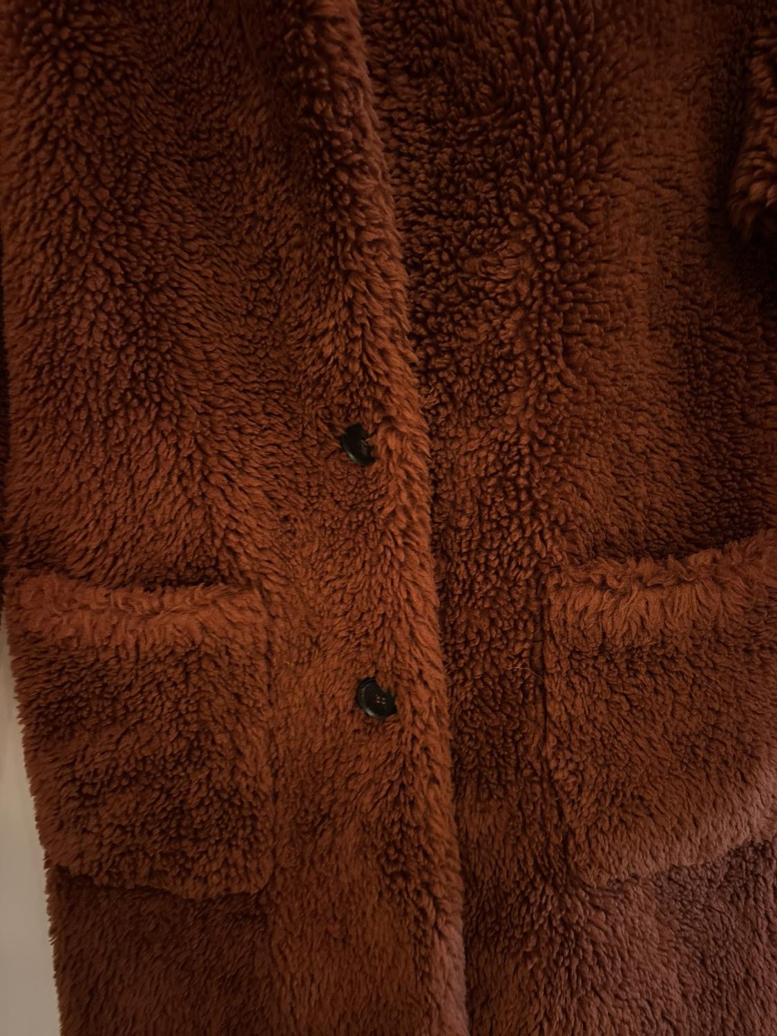 DOUBLE FACED FAUX FUR COAT - Image 2