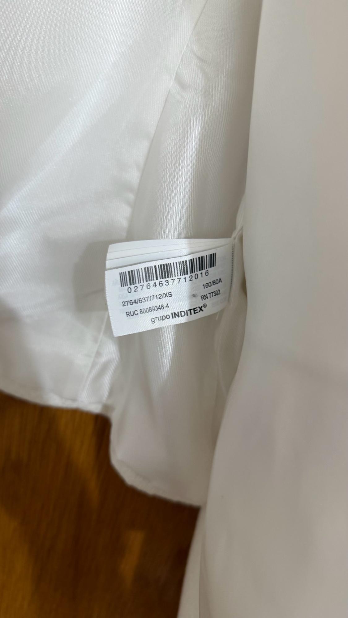 ROUND NECK PIQUÉ BLAZER - Image 7