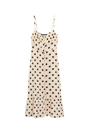 POLKA DOT CORSET DRESS