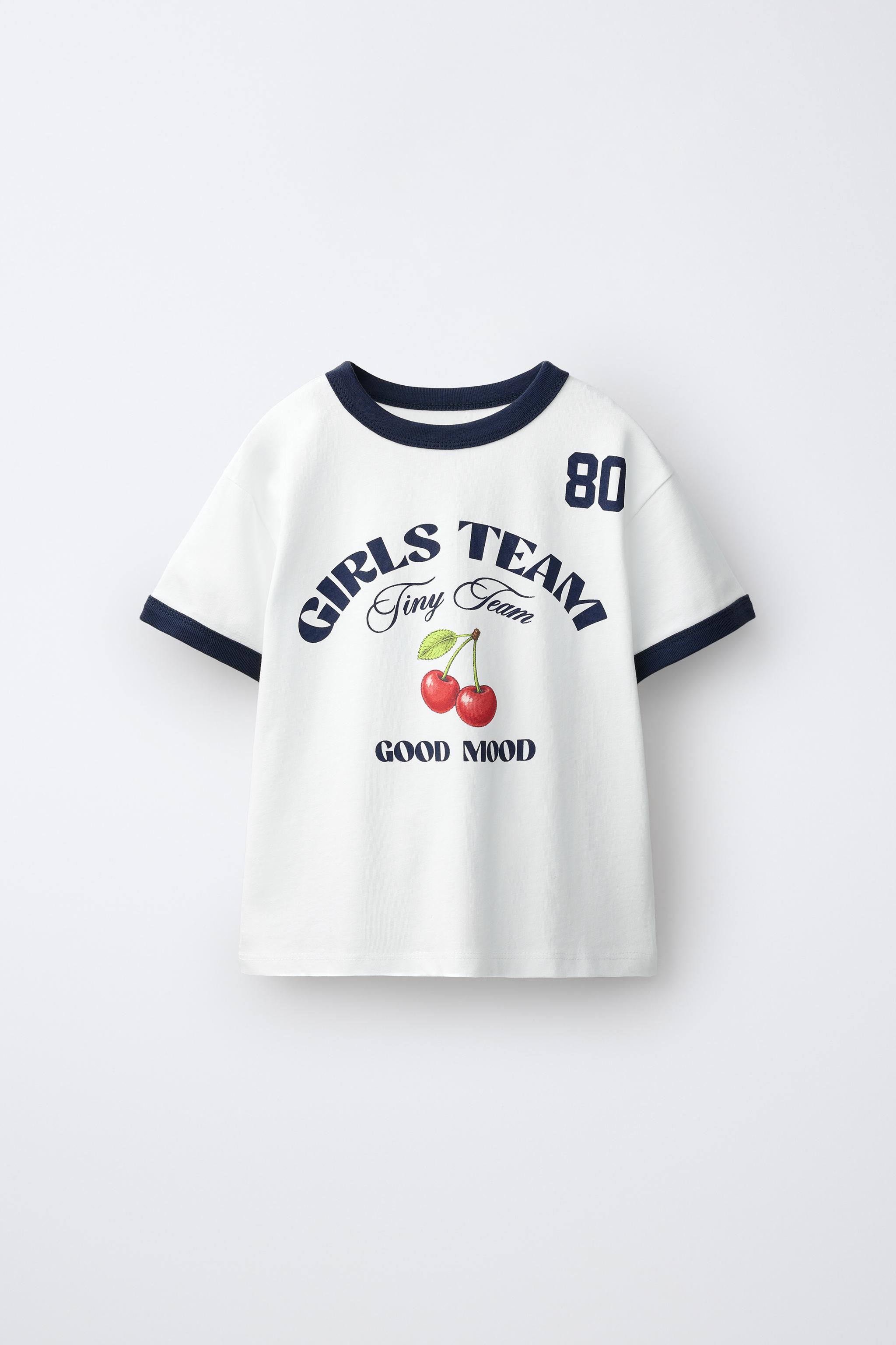 T-SHIRT À LISERÉS EN CONTRASTE