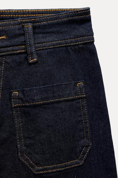 ZW COLLECTION MARINE STRAIGHT LEG CEPLİ YÜKSEK BEL JEAN_9