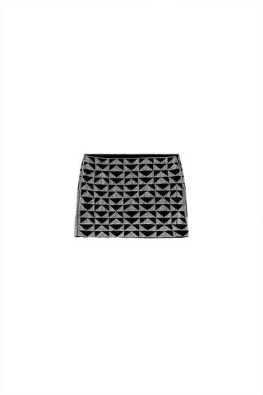 FALDA MINI ABALORIOS