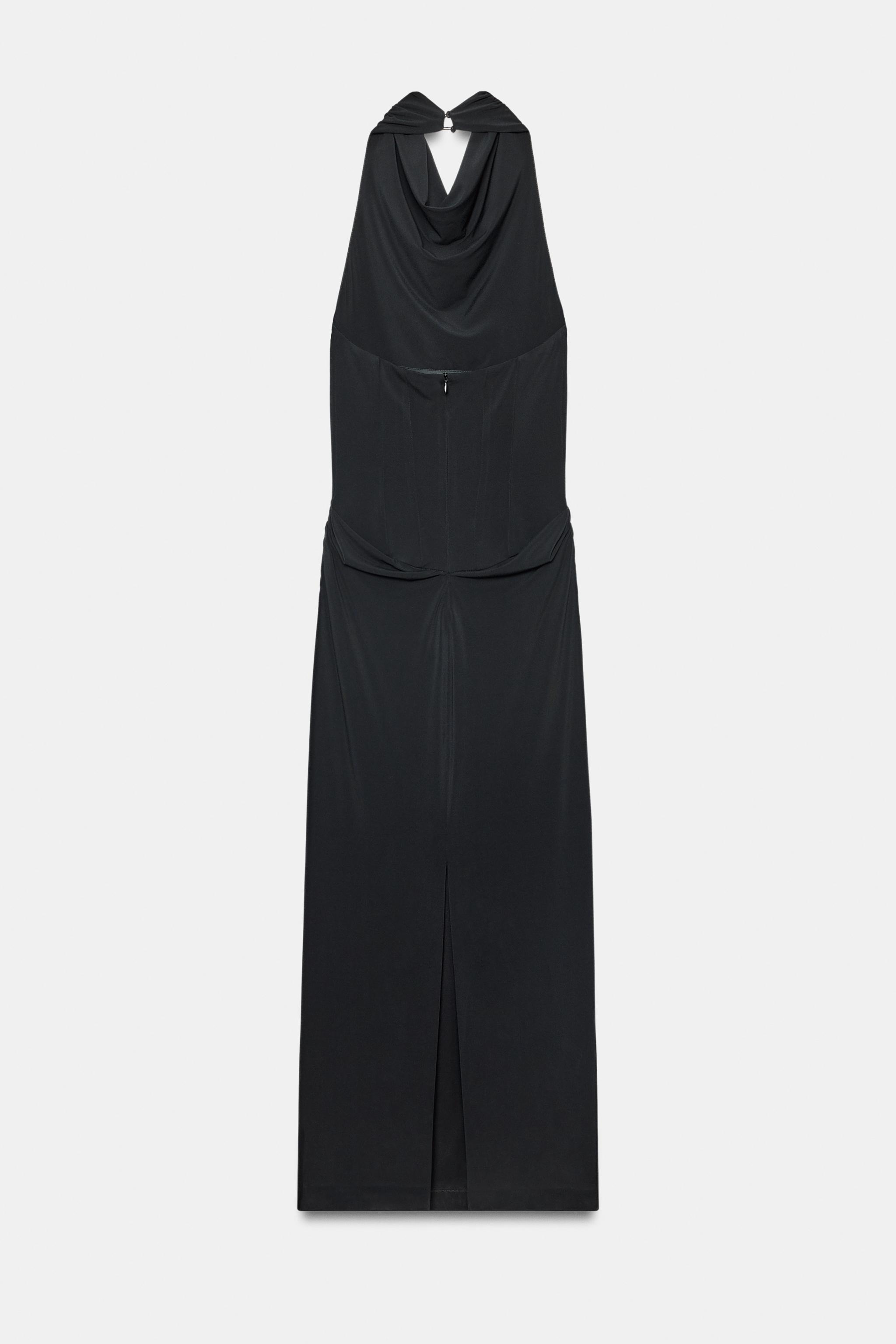 HALTER CORSET DRESS