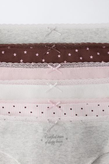 AGES 6-14 / 6-PACK STAR UNDERWEAR — Multicolored 2