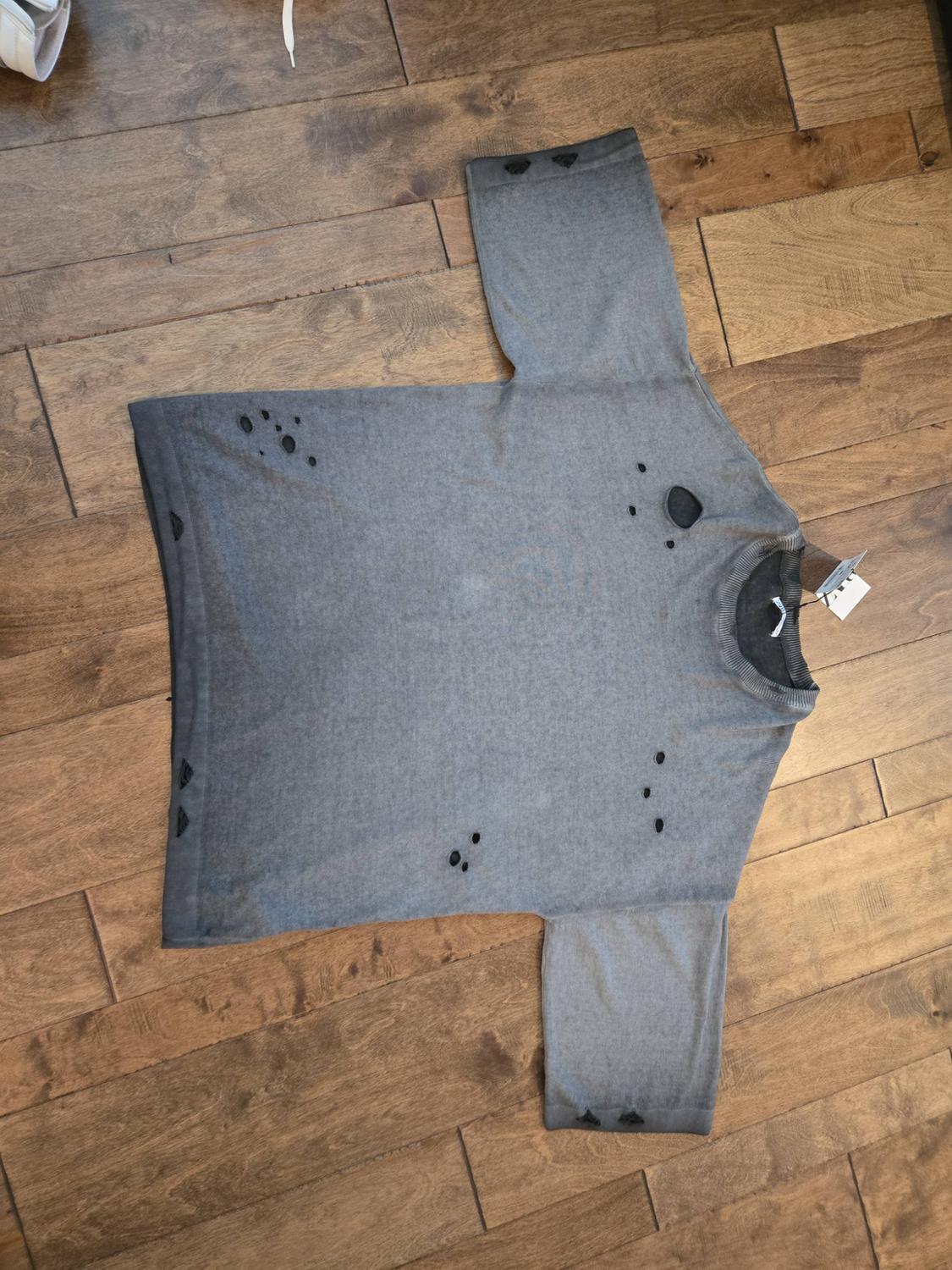 RIPPED KNIT SHIRT - Image 2