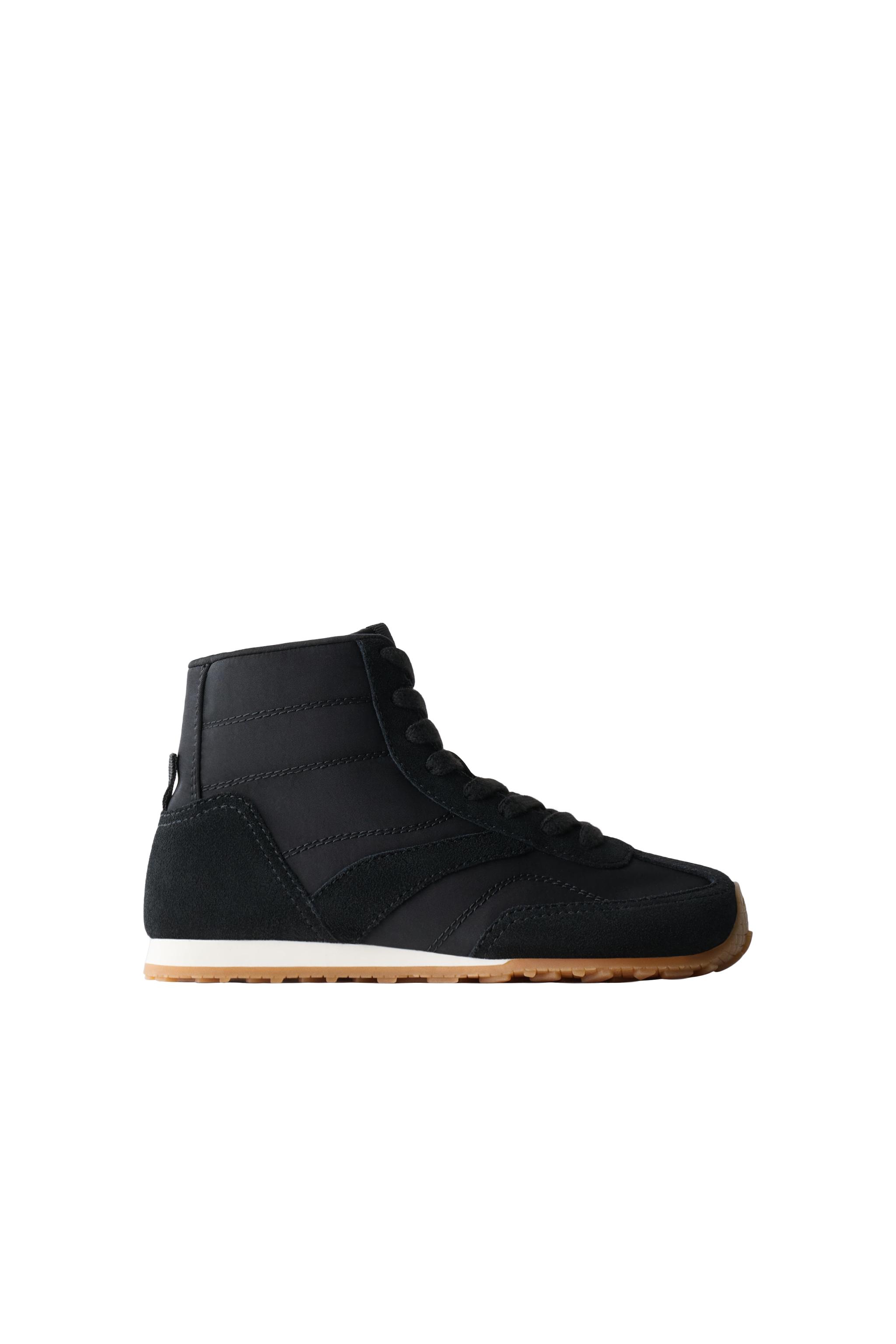 ボクシングハイカットスニーカー - ブラック | ZARA Japan / 日本