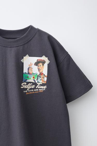 T-SHIRT IMPRIMÉ TOY STORY © DISNEY PIXAR - Gris anthracite de Zara - Image 2