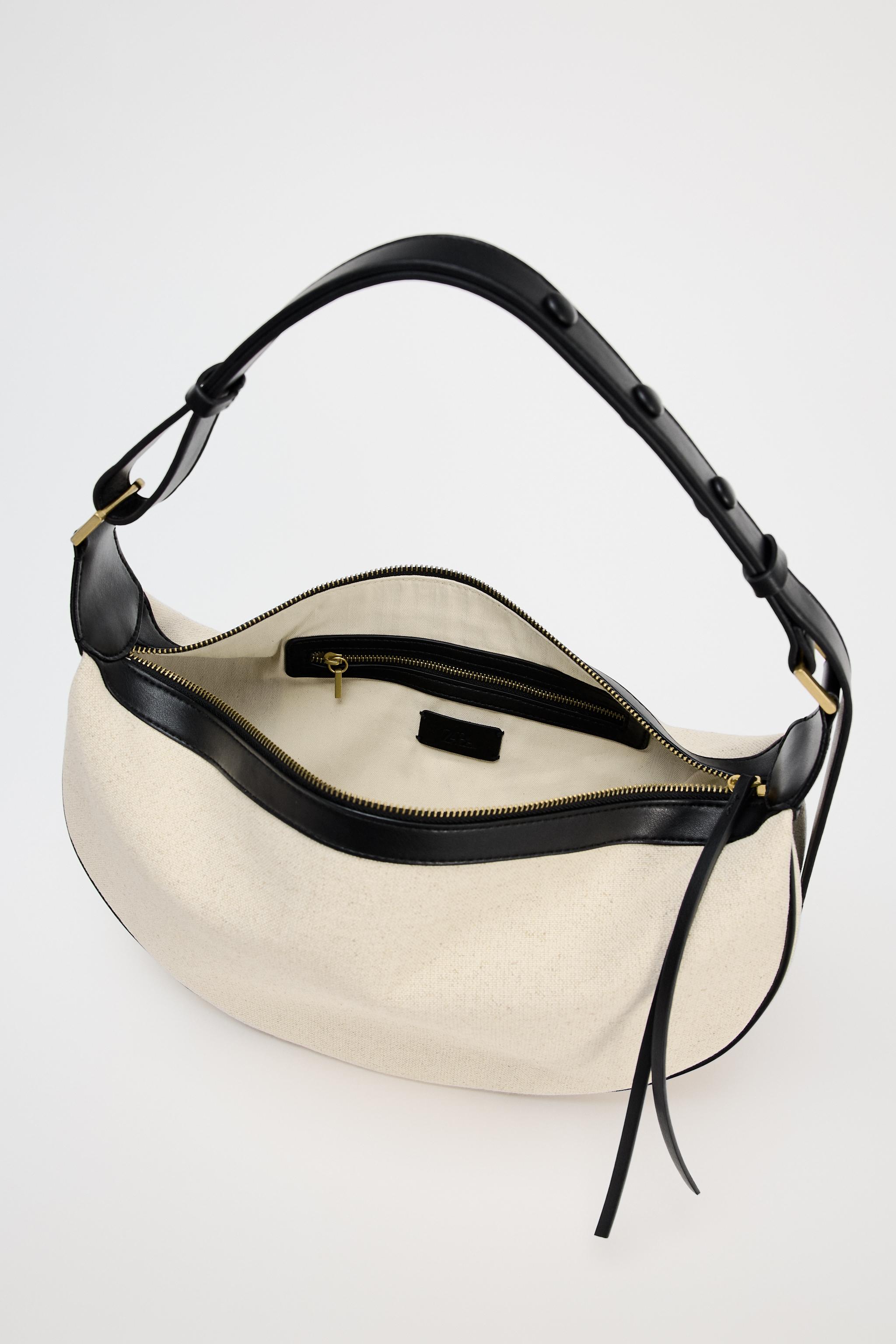 Zara oval crossbody bag sale